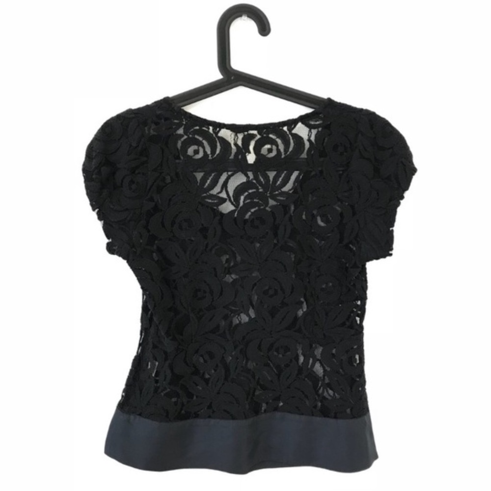 Anthro Moulinette Soeurs Magic Words Lace Blouse - Picture 4 of 7